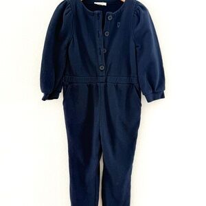Navy Blue Kids Jumpsuit